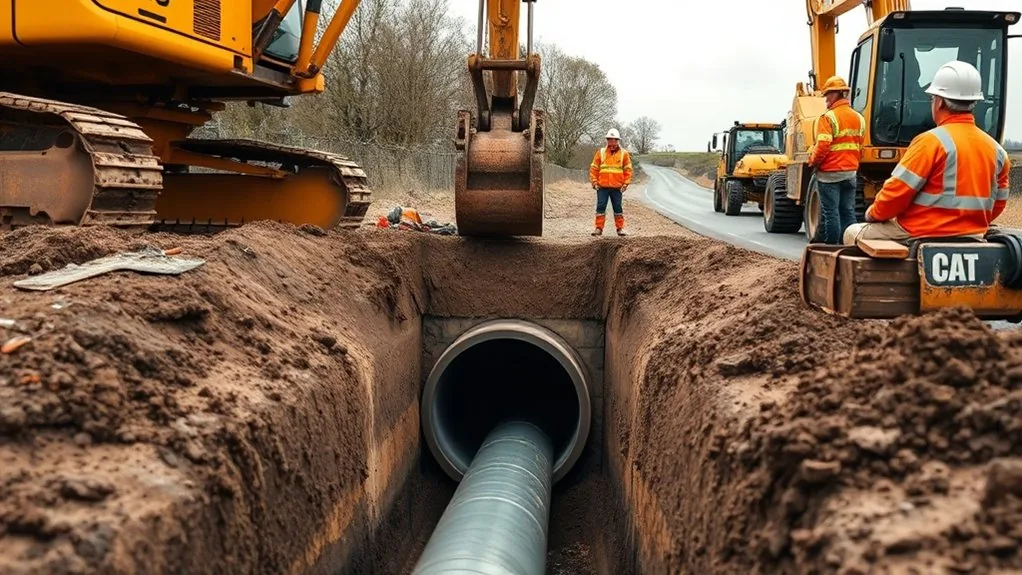 Pipe Ramming in Orpington | Driving Pipes Under Roads, Walls & Buildings